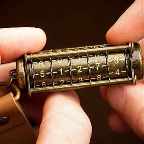 Cryptex Steampunk Usb Flash Drive With Mechanical Combinat Flickr