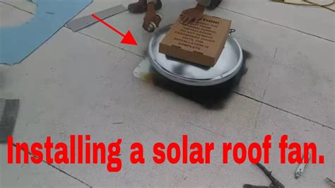 Installing A Solar Roof Fan Simple And Easy Steps Solar Roof Fan