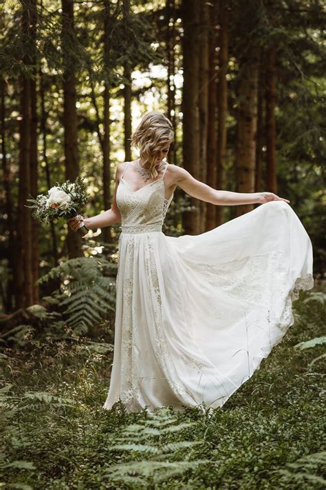 Nature Bridal Portrait Forest Wedding Slovenia In 2021 Forest Inspired Wedding Forest