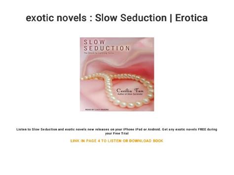 Exotic Novels Slow Seduction Erotica
