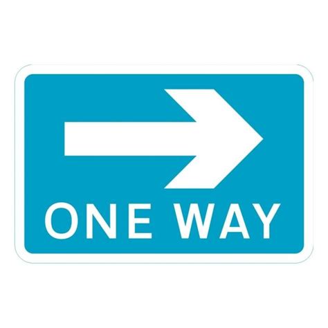 One Way Traffic Directional Signs