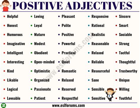 Adjectives To Describe Someone Change Comin