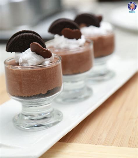6spoon the mousse or pipe it from a pastry bag into serving cups and refrigerate for at least 2 hours. Chocolate Mousse - Easy and Quick Homemade #Sweet # ...