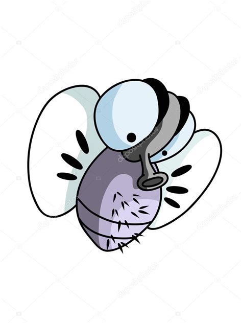 Fly Cute Little Cartoon Stock Vector Image By ©tarantul2 93522922