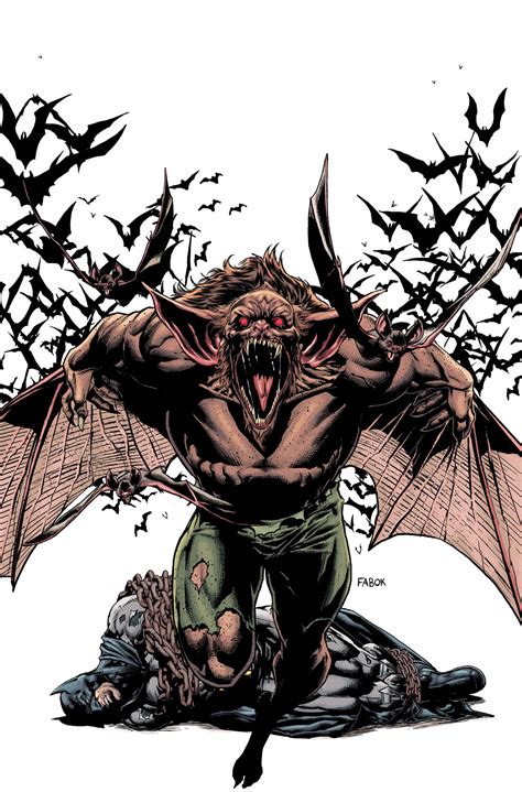 Kirk Langstrom Prime Earth Comic Villains Batman Art