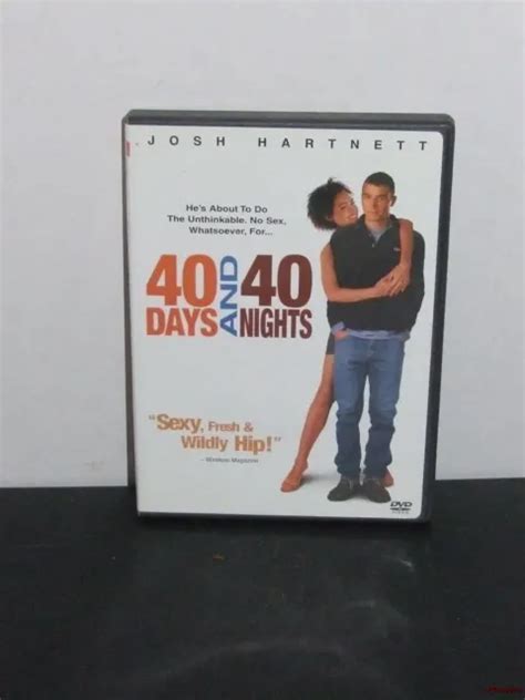 40 Days And 40 Nights Dvd Josh Hartnett Shannyn Sossamon Comedy 449