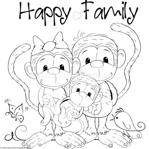 People now are accustomed to using the internet in gadgets to see image top 25 free printable monkey coloring pages for kids. Cute Monkey 7 Coloring Pages | Omalovánky, Kreslený obrázek, Kreslení