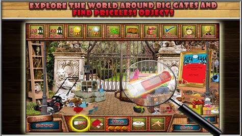 Use your superior skills to find the hidden items from the list as quickly as you can and try not to make mistakes. Amazon.com: Free Hidden Object Game - Big Gates - Find 400 ...