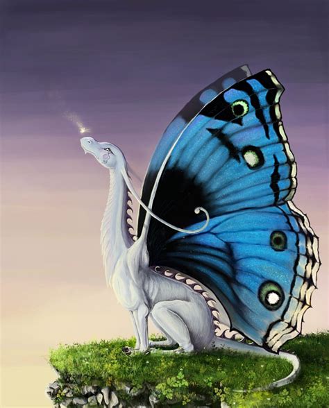 Butterfly Dragon By Plumporange On Deviantart Criaturas Fantásticas