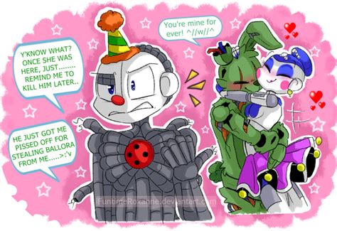 Yes Ballora Stay Away From Ennard And Be With Springtrap Casais Fofos