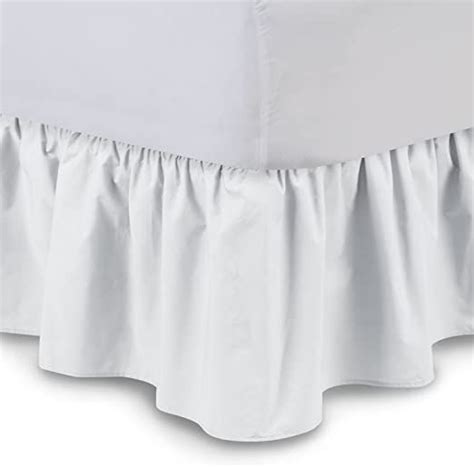 Purchase a plain colored skirt and embellish it yourself with. Pin on Bed Skirt for Low Profile Box Spring