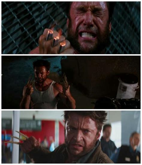 did wolverine went through adamantium processing again in days of future past at end of the