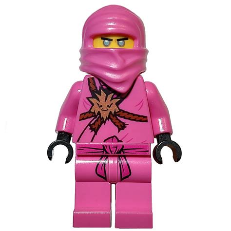 Lego Set Fig 002839 Zane Avatar Zane Pink Rebrickable Build With Lego