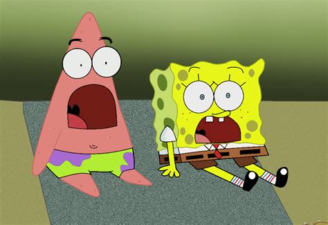 Spongebob And Patricks Wtf Faces By Brendandoesart On Deviantart