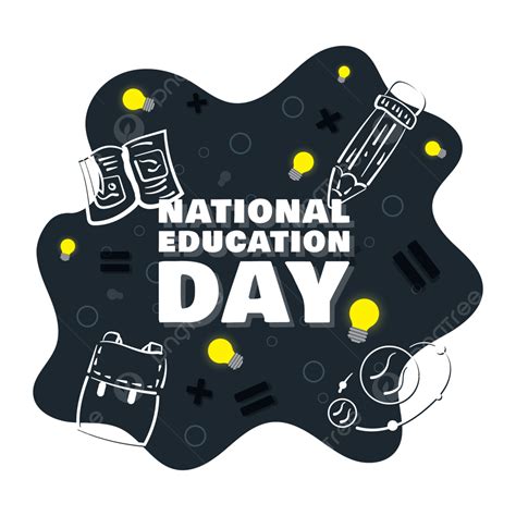 National Education Day Handrawn Illustration National Education Day