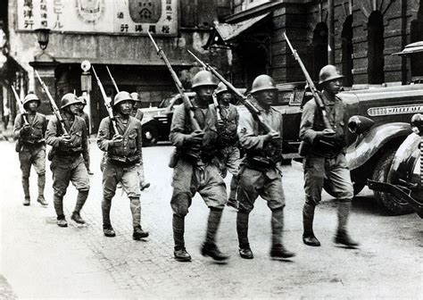 War And Conflict 2nd Sino Japanese War 1937 1945 Japanese Troops