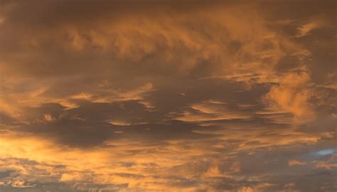 Hd Wallpaper Sky Clouds Sunset Pastel Grey Gold Background