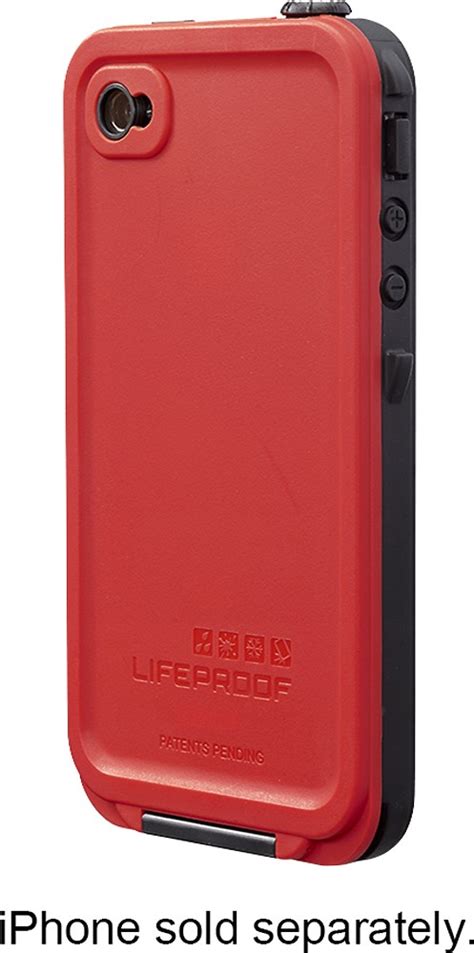 Best Buy Lifeproof Case For Apple Iphone 4 And 4s Red Lpiph4cs02rd