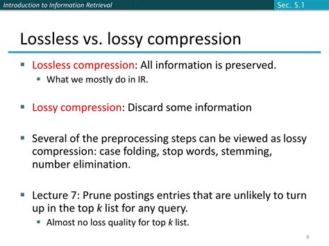 Differences Between Lossy And Lossless Compression Ad