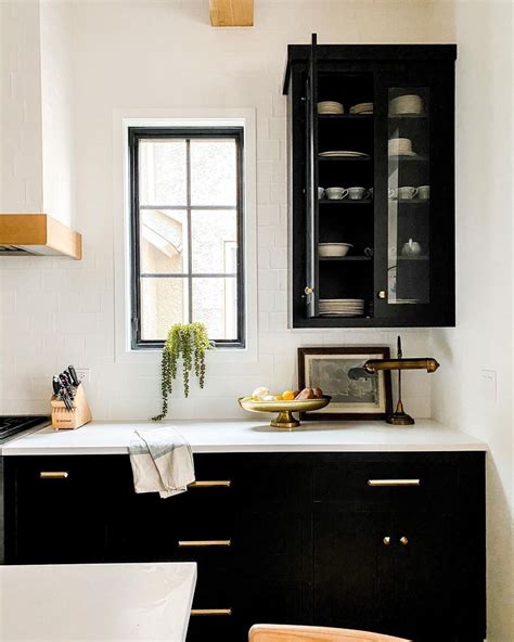 Black Kitchen Cabinets Ikea Kitchen Black Kitchens Wood Kitchen
