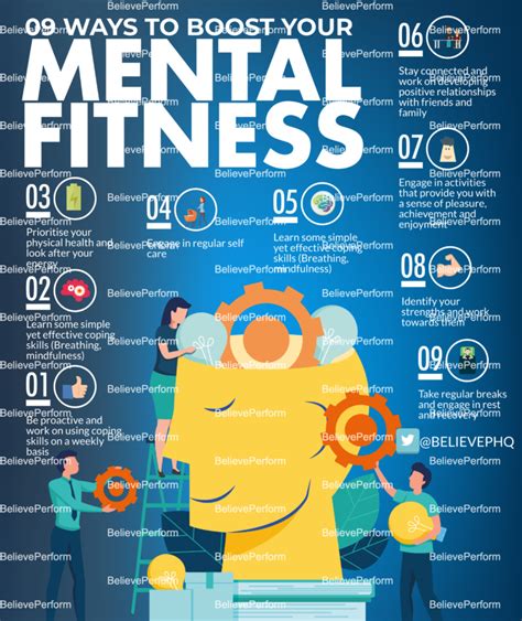 9 Ways To Boost Your Mental Fitness Believeperform The Uks Leading