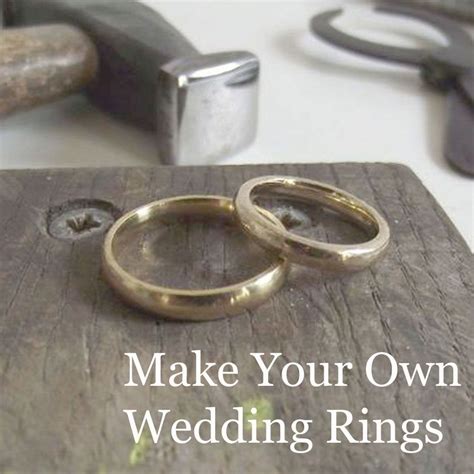 Make Your Own Wedding Rings Wedding Rings Wedding Ring Workshop Rings