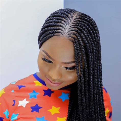 Ghana Braids On Instagram Braided Hair Styles Ghanabraidstyles