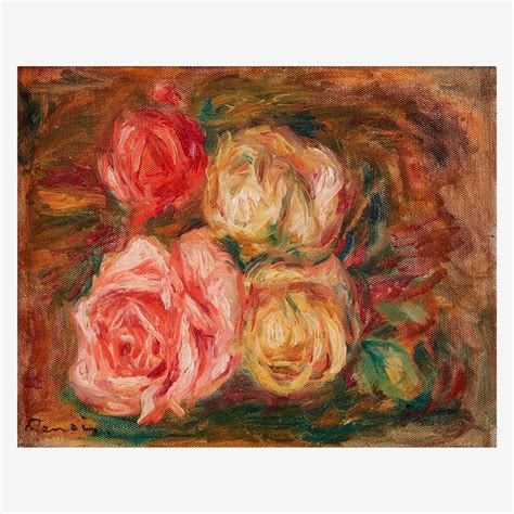 Pierre Auguste Renoirs Roses An Important Deaccession From The Vmfa