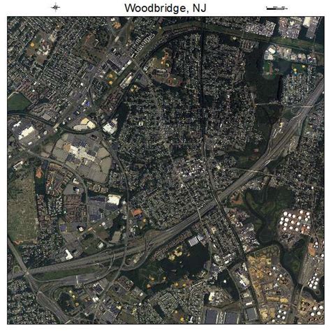 Aerial Photography Map Of Woodbridge Nj New Jersey