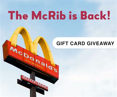 Input the gift card # and access code to add it to your account. McDonald's Gift Card Giveaway Winners! * River City Belle