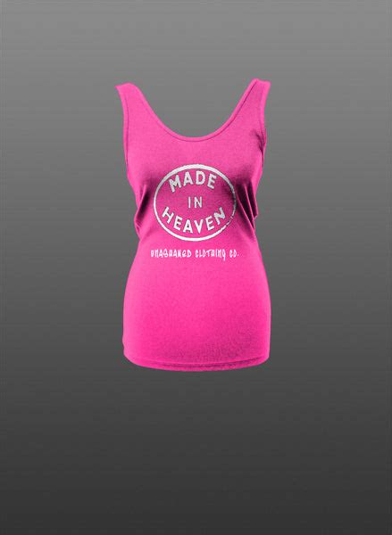 Made In Heaven Ladies Tank Unashamed Clothing Company