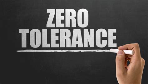 Zero Tolerance Drug Policy Template