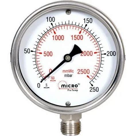 0 4000 Bar Stainless Steel Wika Differential Cryogenic Level Gauge At