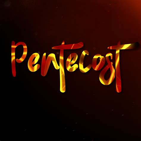 Pentecost Holy Spirit Social Media Progressive Church Media