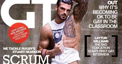 The Randy Report Stuart Reardon On The Cover Of Gay Times Magazine