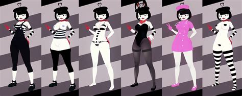 Rule 34 3 Bonbon Derpixon Female Looking At Viewer Mime Mime And