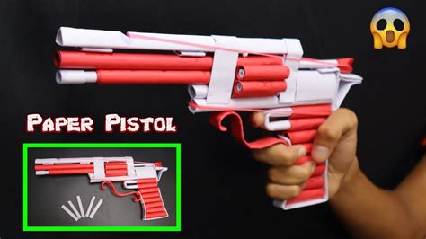 Paper Pistol How To Make A Paper Gun That Shoots Paper Bulleteasy