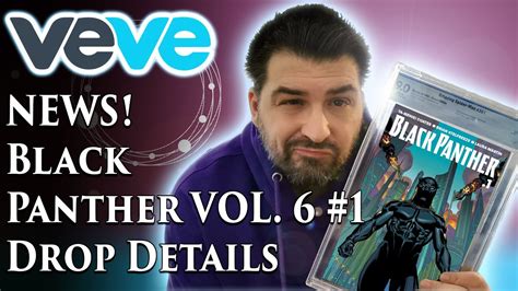 Veve News Marvels Black Panther Vol 6 Issue 1 Nft Comic Drop Details