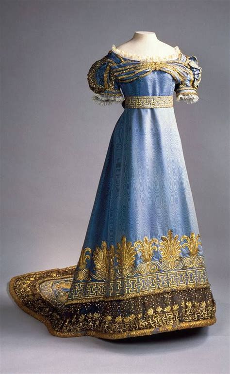 Court Dress Of Dowager Empress Maria Feodorovna 1820s State Hermitage
