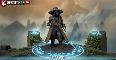 Cad Bane Made With Hero Forge