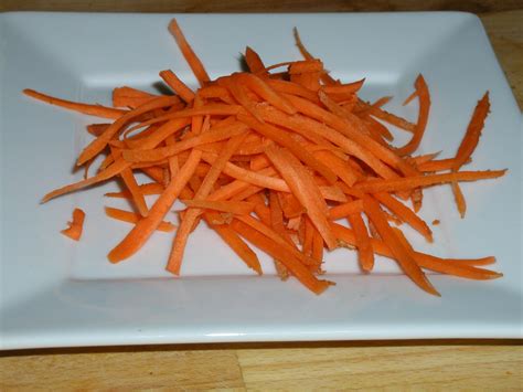 In traditional french cuisine, matchsticks cut from vegetables such as carrots are known as julienne. Getting Raw: Cool Tools Plus a Tasty Asian Cucumber Salad