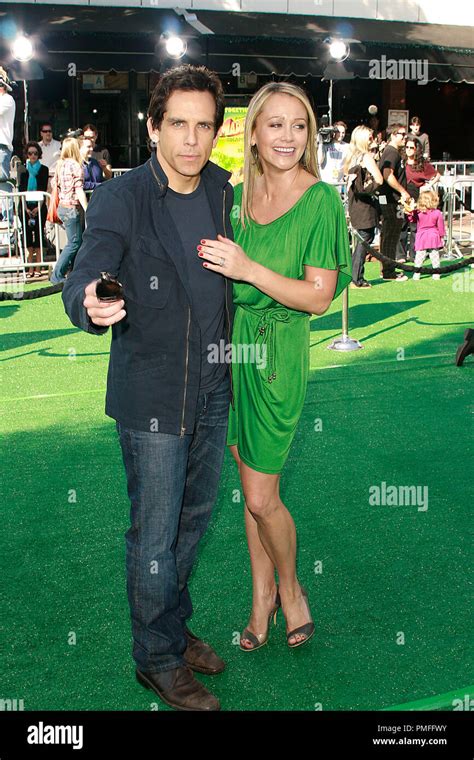 Madagascar 2 Escape Africa Premiere Ben Stiller And Christine Taylor