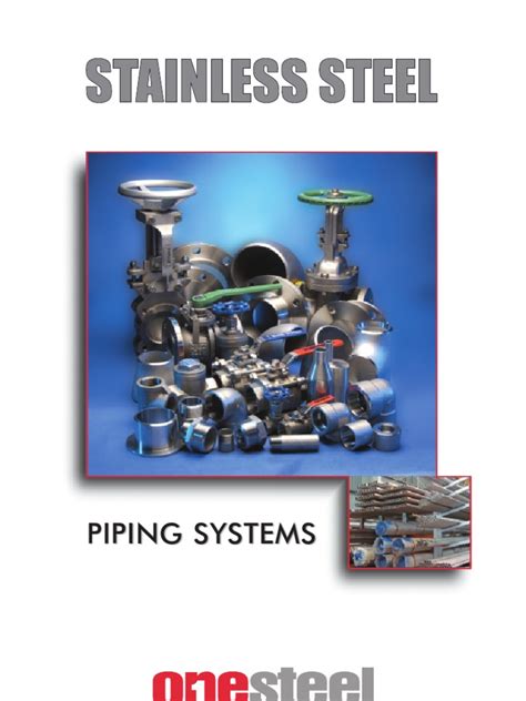 Onesteel Ss Pipe And Fittings Catalogue Web Pdf Pipe Fluid