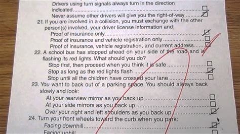 It covers key concepts and road signs in ks. California DMV written drivers test 2012 (test #2) 6/18/2012 - YouTube