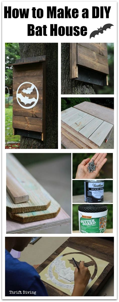 These flying pests can be literally a pain once they start feasting. How to Build a DIY Bat House For Your Backyard and Get Rid ...