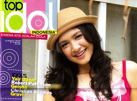 All About Gadis Sampul Mikha Tambayong Top Idol Tabloid Cover