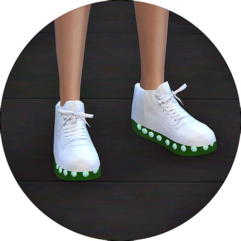My Sims 4 Blog Light Emission Sneakers For Males And Females By Marigold