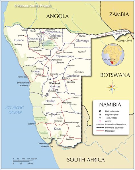 Regions Of Namibia Alchetron The Free Social Encyclopedia