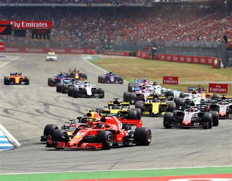 German Grand Prix 2018 Race Results Hamilton Wins As Vettel Crashes