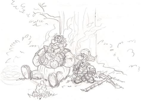 Crossover Asterix And Obelix The Hobbit By Zoccu On Deviantart